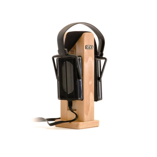 STAX HPS-2 Natural Wood Stand For STAX Headphones -Headphone Discount Store 04