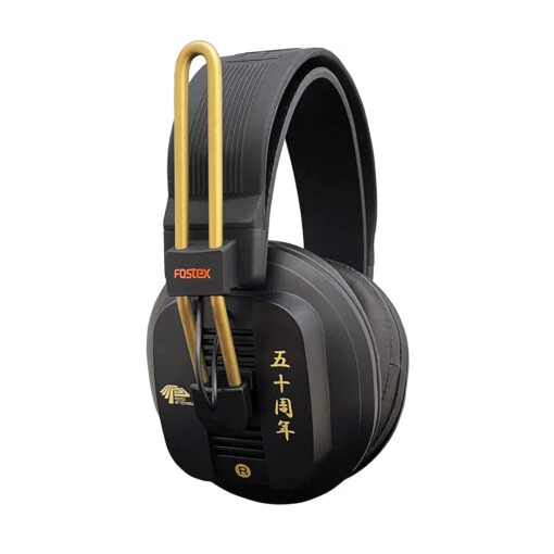 Fostex T50RP 50th Anniversary Limited Edition Semi Open-Back Headphones (Open Box) -Headphone Discount Store 50thANV T50RP SLANT2copy 89931da2 ae31 4806 99da c26726635515