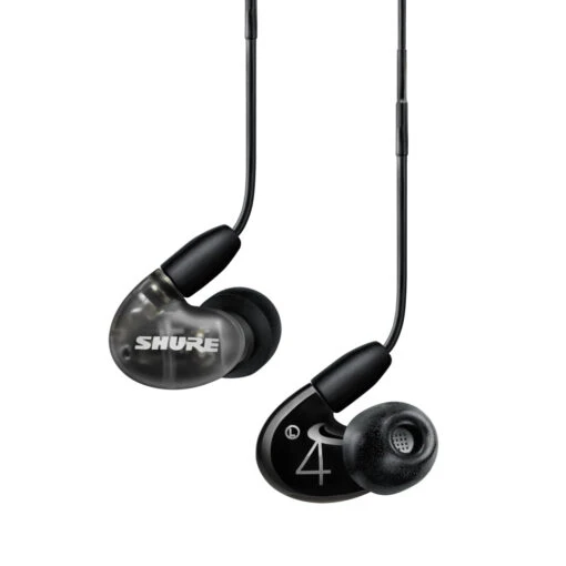 Shure AONIC 4 Wired Sound Isolating Earphones With Remote + Mic -Headphone Discount Store 56fec84f9ef53c210895cce6cd55ca87