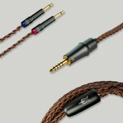 Meze Mono 3.5mm Copper PCUHD Premium Cable For Liric & 109 Pro -Headphone Discount Store Copper 4 4mm