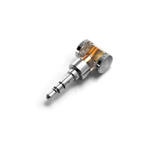 DD DdHiFi DJ35AR Rhodium Plated 2.5mm Female To 3.5mm Male Headphone Jack Adapter -Headphone Discount Store DJ35AR