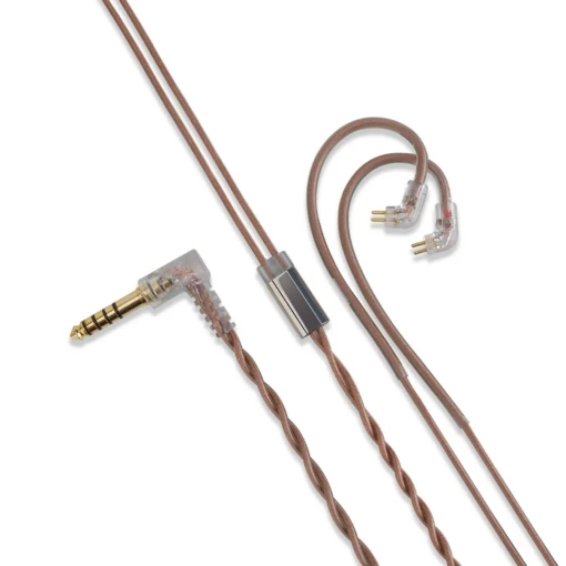 LETSHUOER M3 In-Ear Headphone Cable -Headphone Discount Store LETSHUOERM3 HIFIaudiocable 204strandsdualcorehighpurity6NmonocrystallinecopperIEMaudiocable 0.78dualpin3.5or4.4mmjack 2