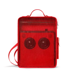 Teenage Engineering OB-4 Mesh Bag -Headphone Discount Store ccdb705c 7019 4cd6 a175 8f6fa0d96ede red mesh bag front 4096 4096px