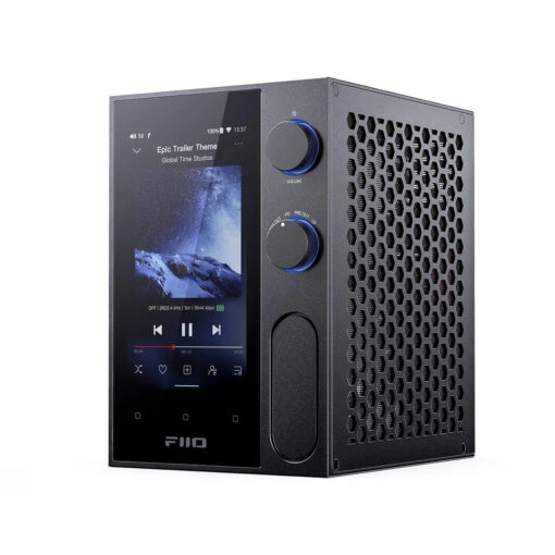 FiiO R7 All-in-One Player, Streamer, And Headphone Amp/DAC -Headphone Discount Store fiio headphone dac amp fiio r7 blackcopy