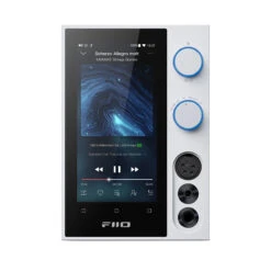 FiiO R7 All-in-One Player, Streamer, And Headphone Amp/DAC -Headphone Discount Store fiio headphone dac amp fiio r7 white frontcopy